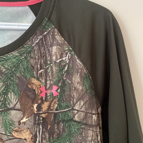 Under Armour RealTree Fitted Heat Gear Shirt Size XL - Picture 5 of 16